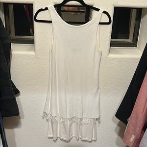 White theory dress